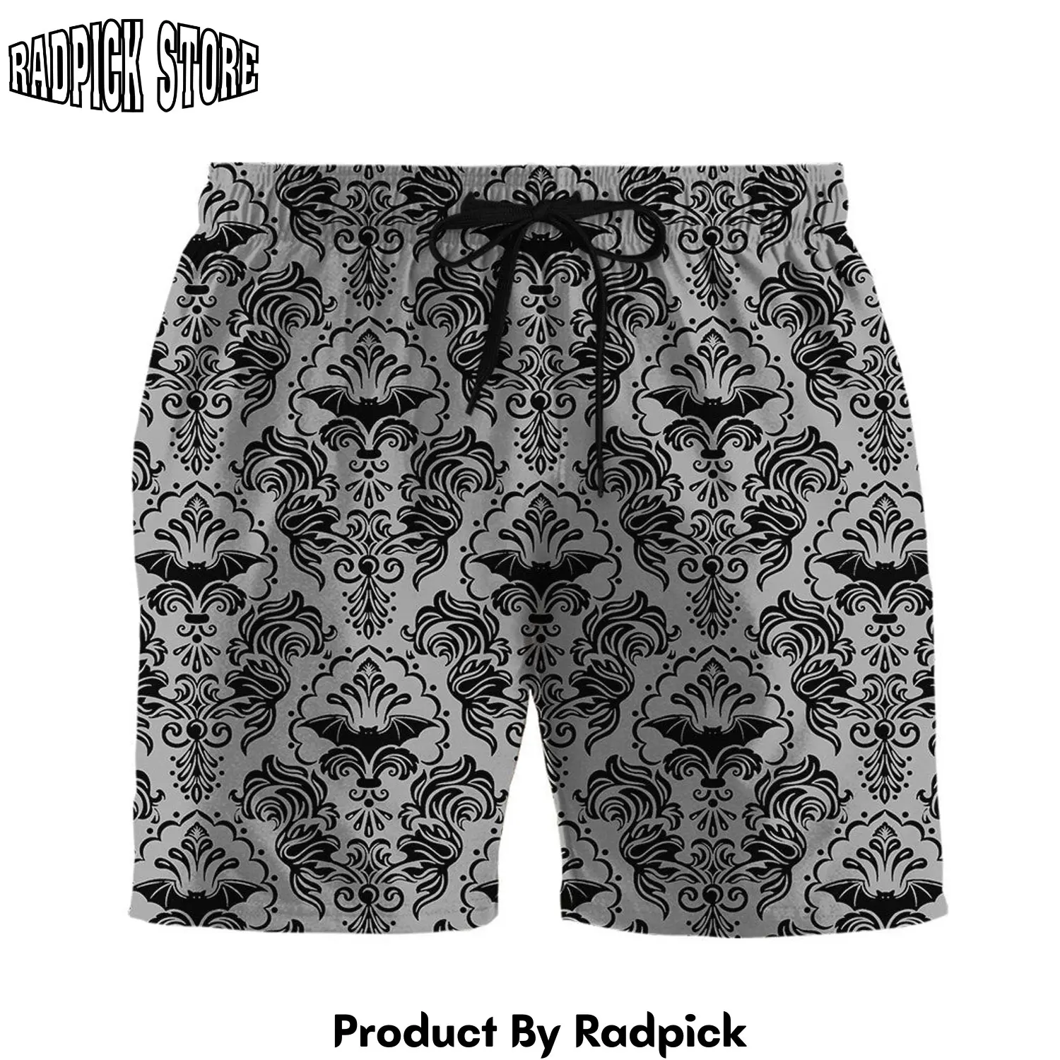 Radpick 3d damark gothic custom men shorts rp631587